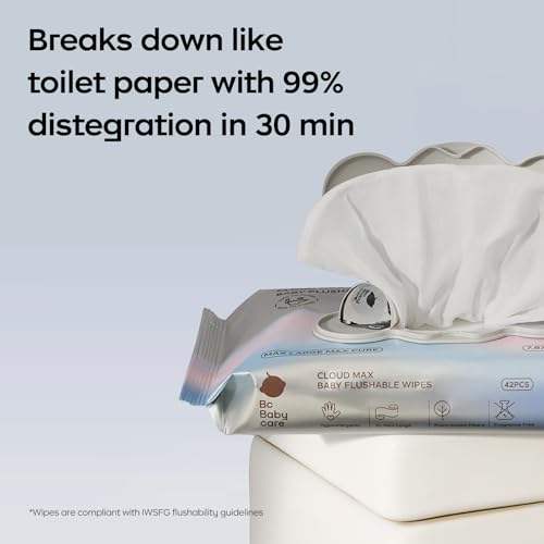Cloud Max Flushable Wipes (126 Count)
