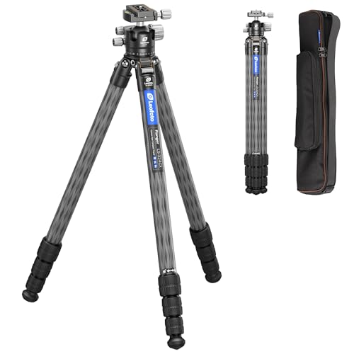71" Travel Tripod Carbon Fiber for Camera