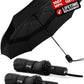 Windproof Travel Umbrella (2 Count)