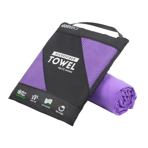 Microfiber Towel Quick Dry Camping & Travel & Gym Towel. Compact