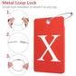 2 Pack Initial Luggage Tags for Suitcases Airplane Travel Essentials (2 Count)