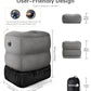 Inflatable Foot Rest Pillow for Airplane Travel
