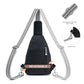 7L Sling Bag for Women Vegan Leather Crossbody Purse Chest Bags Fashionable Trendy Fanny Pack with Travel