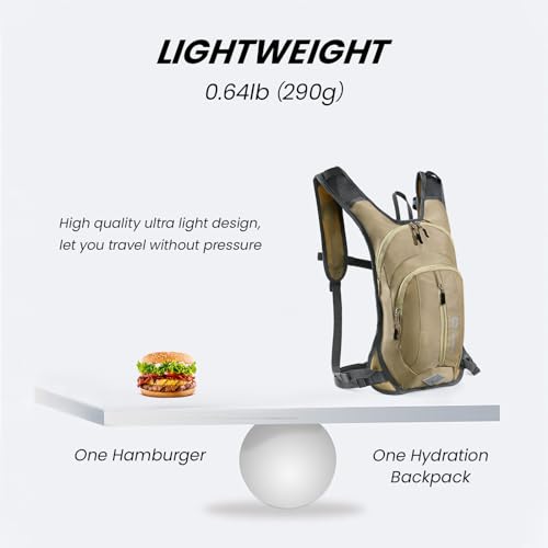 Hydration Pack Backpack with 2L Water Bladder Reflective