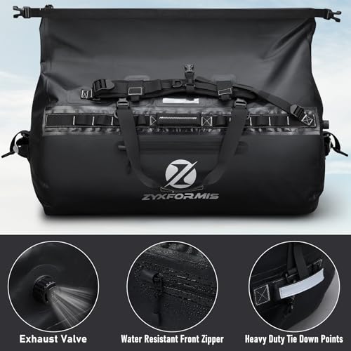 Waterproof Duffel Bag with 500D PVC Fabric