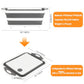 Collapsible BBQ Prep Tub