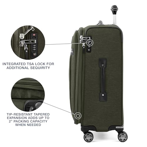 Platinum Elite Checked Luggage Spinner