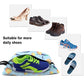 Shoe Bags 6 Pack Flower Design for Travel with Handle as Packing Organizers for Suitcase and Luggage (6 Count)