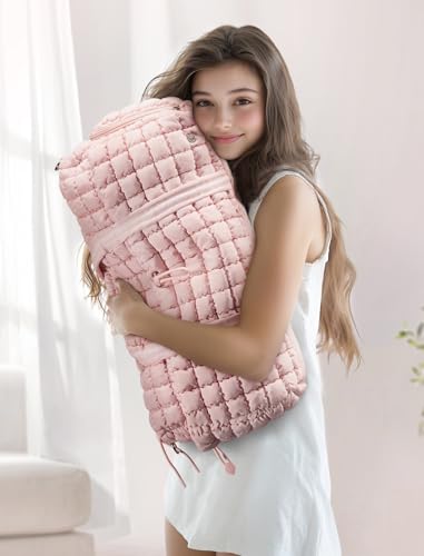 Quilted Duffel Bag for Women