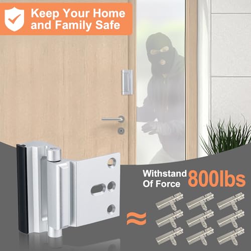 2 Pack Home Security Door Lock (2 Count)