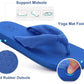 Flip Flops for Women Arch Support Summer Beach Sandals Blue Size 8