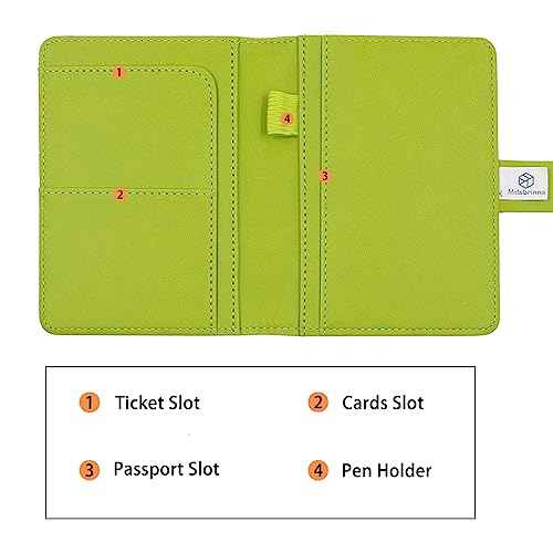 Premium Leather Passport Holder Covers Case