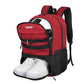 Soccer Backpack Bag with Ball Holder Ventilated Shoe Compartment Large Capacity Sports Gear Bag for Basketball Volleyball Gym