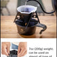 CAMPINGMOON Collapsible Coffee Dripper Pour Over Camping Outdoor 304 Stainless Steel COF