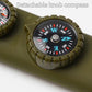 Multifunctional Survival Emergency Whistle for Kids with Compass Hiking Survival