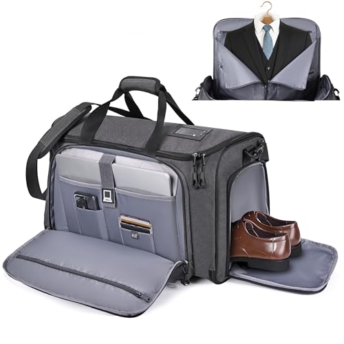 2 in 1 Garment Duffle Bags for Travel Mens Carry