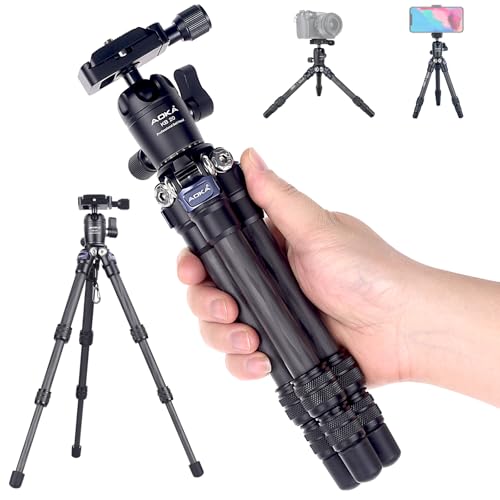 15.75" 0.99 lbs Mini Carbon Fiber Tripod