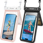 IPX8 Double Space Waterproof Phone Pouch up to 8.5" (2 Count)