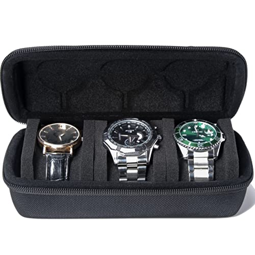 3 Slot Hard Watch Travel Case