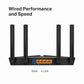Smart WiFi 6 Dual Band Router 4 Gigabit LAN Ports