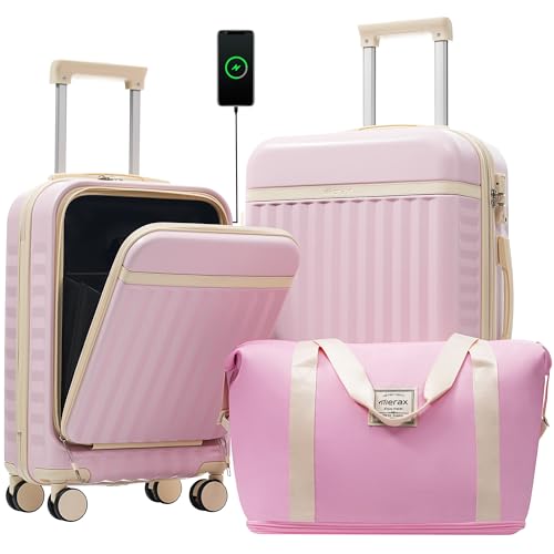 Luggage Sets Front Opening (2 Count)