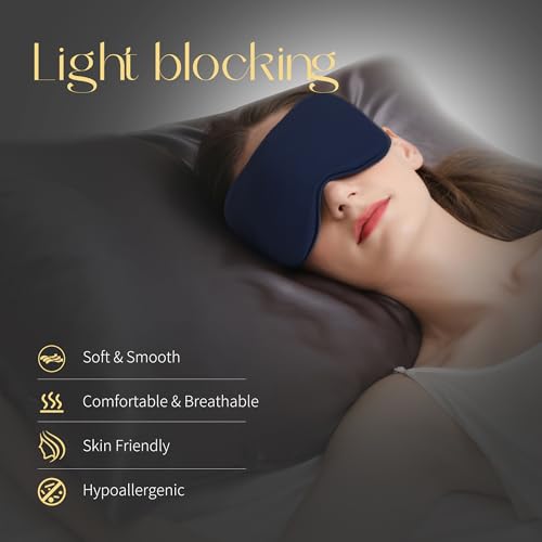 Adjustable 100% 22 Momme Mulberry Silk Sleep Mask