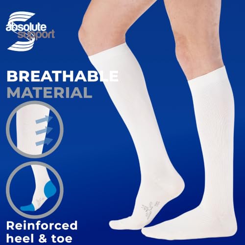 Cotton Knee High Compression Socks 20