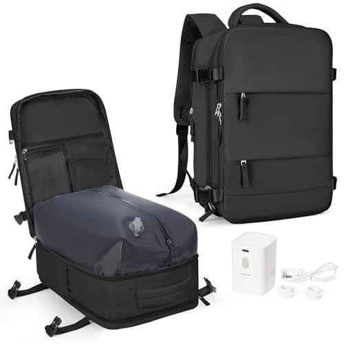 Vacuum Backpack Travel with Pump