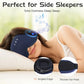 Bluetooth Sleep Mask with 2 Removable 3D Contoured Cup