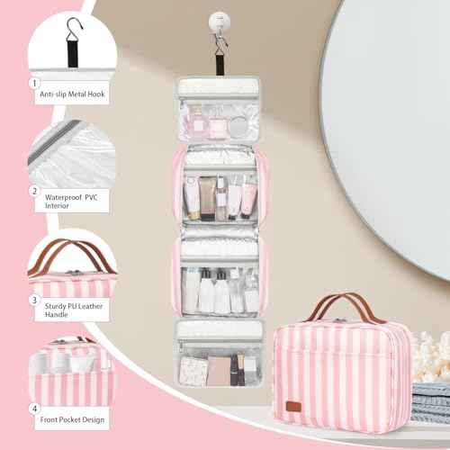 Hanging Travel Toiletry Bag for Women