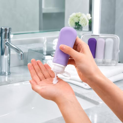 Travel Bottles for Toiletries (4 Count)
