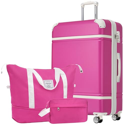 Suitcase Set 28 IN Expandable Luggage with TSA Lock Spinner Wheels (3 Count)