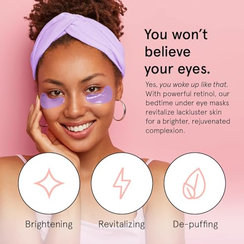 Retinol Under Eye Patches for Puffy Eyes (48 Count)
