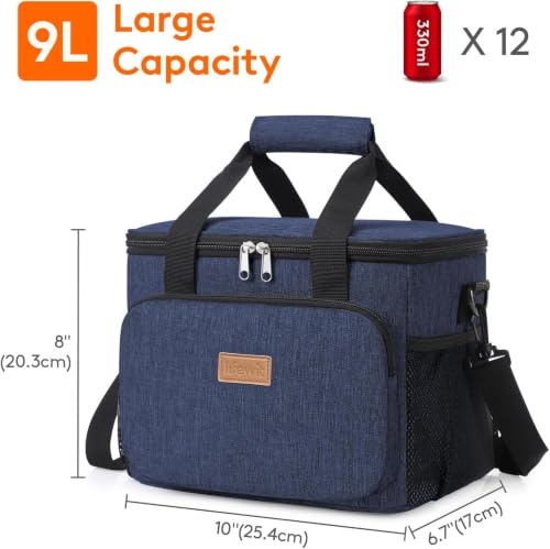 Medium Lunch Bag (Dark Blue / Medium(9L))