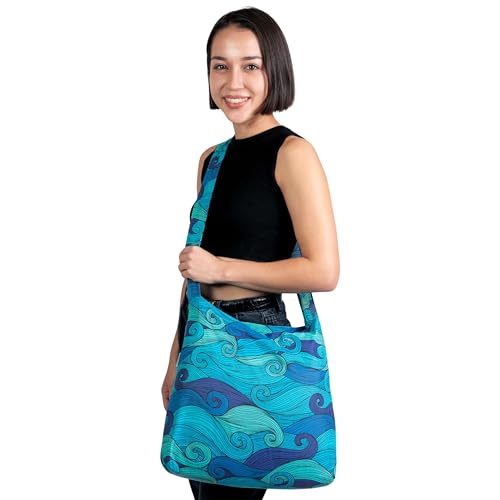 Sling 19L Foldable Packable Crossbody Grocery Bag for Men & Women