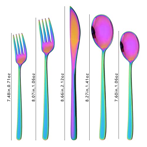 20 Pieces Silverware Set 304 Stainless Steel