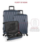 7272 Energie Hardside Expandable Luggage with Spinner Wheels (3 Count)