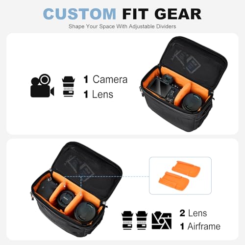 Camera Bag Protective Covers Photography Shoulder Bag Compatible for Nikon