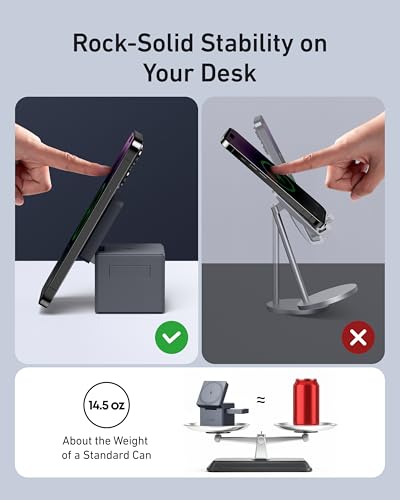 3-in-1 Cube MagSafe Compatible 15W Foldable Charging Station