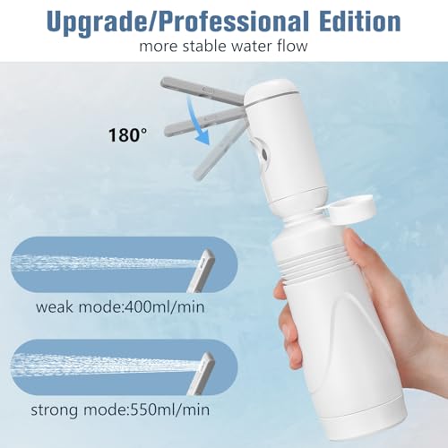Portable Bidet for Travel with 550ml Bottle (18.6 Fl Oz)