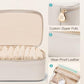 Jewelry Travel Organizer with Clear 8 Velvet Bags