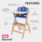 Beyond Junior Convertible Wooden High Chair with Removable Tray