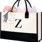 Initial Tote Bag