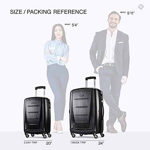 Winfield 2 Hardside Expandable Luggage with Spinner Wheels