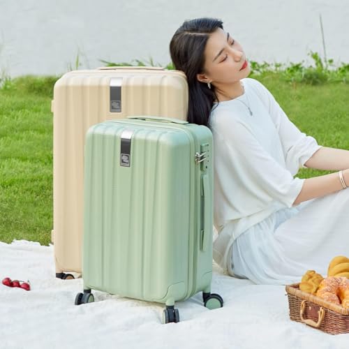 20 Inch Carry On Luggage 22x14x9 Airline Approved Lightweight PC Hard Shell Suitcases with Wheels Travel Luggage Rolling Suitcase Travel Luggage Bag for Weekender