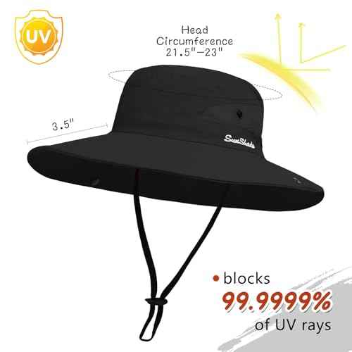 Women's Ponytail Safari Sun Hat