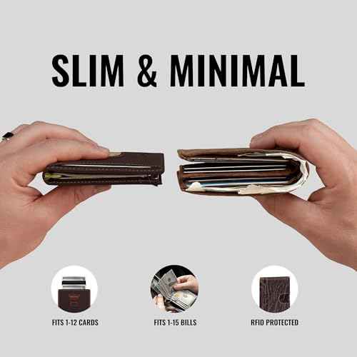 Money Clip Slim Minimalist Wallet for Men