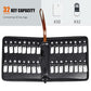 Portable Zippered Key Case (33 Count)