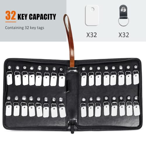 Portable Zippered Key Case (33 Count)