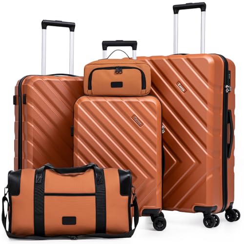 ABS+PC Luggage Sets 5 Piece (5 Count)